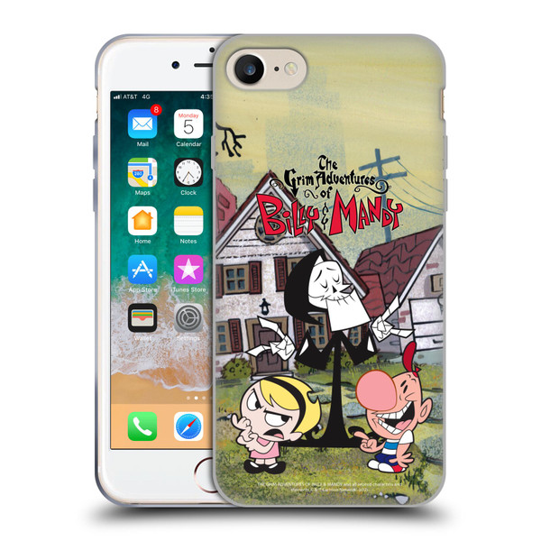 The Grim Adventures of Billy & Mandy Graphics Poster Soft Gel Case for Apple iPhone 7 / 8 / SE 2020 & 2022