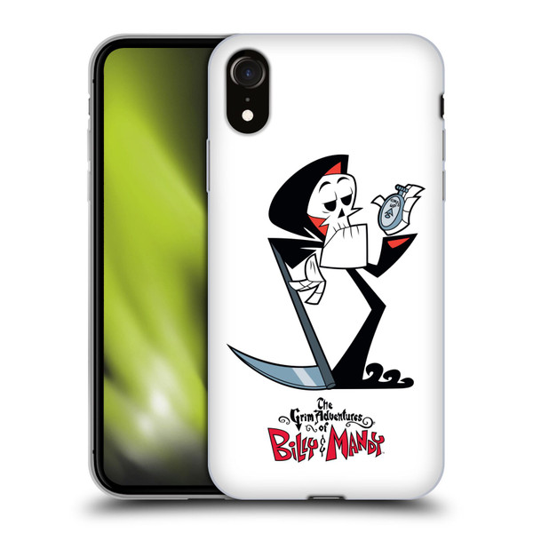 The Grim Adventures of Billy & Mandy Graphics Grim Soft Gel Case for Apple iPhone XR