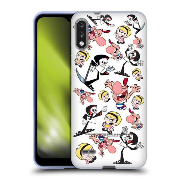 The Grim Adventures of Billy & Mandy Graphics Icons Soft Gel Case for LG K22