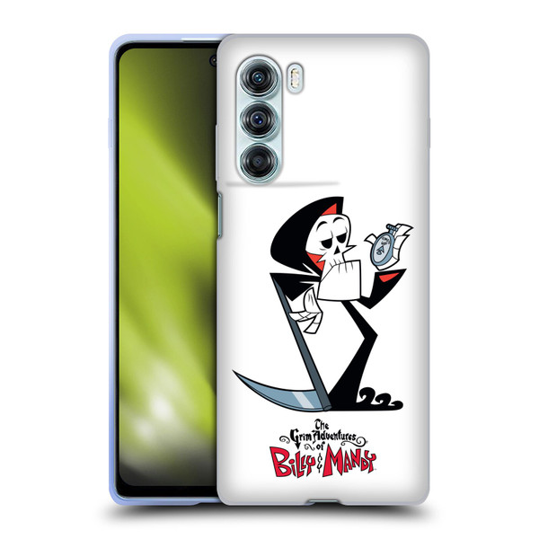 The Grim Adventures of Billy & Mandy Graphics Grim Soft Gel Case for Motorola Edge S30 / Moto G200 5G