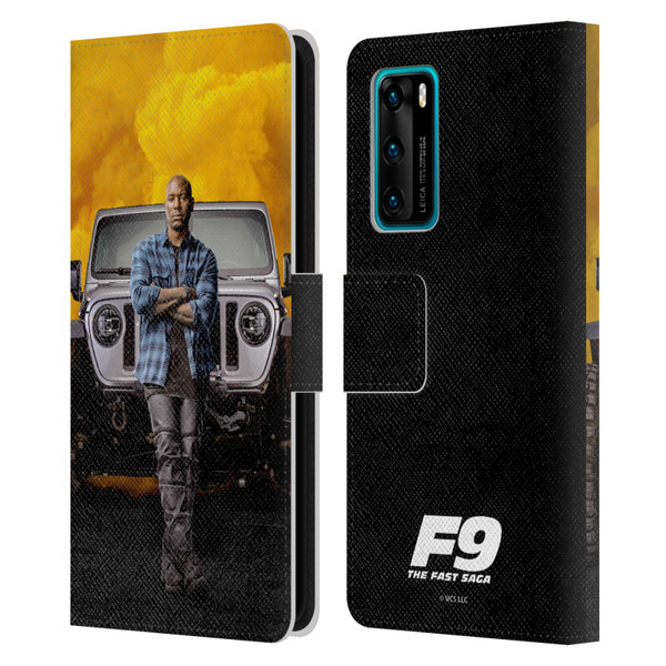 Fast & Furious Franchise Key Art F9 The Fast Saga Roman Leather Book Wallet Case Cover For Huawei P40 5G