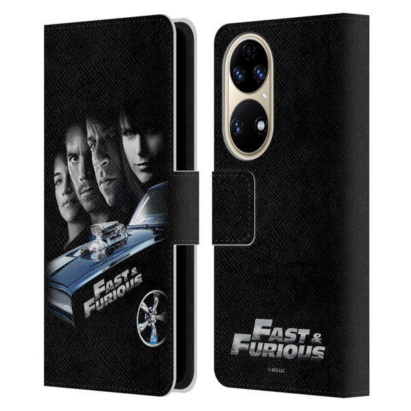 Fast & Furious Franchise Key Art 2009 Movie Leather Book Wallet Case Cover For Huawei P50