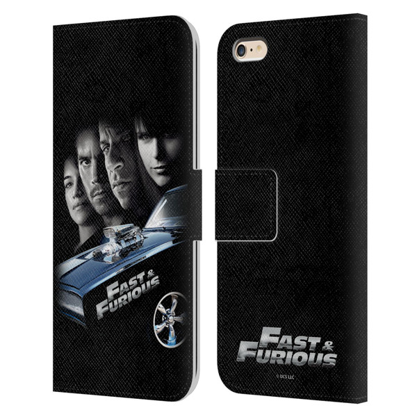 Fast & Furious Franchise Key Art 2009 Movie Leather Book Wallet Case Cover For Apple iPhone 6 Plus / iPhone 6s Plus
