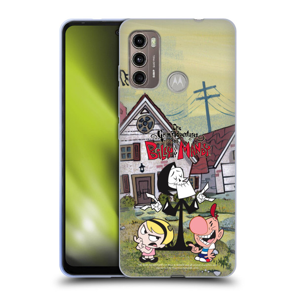 The Grim Adventures of Billy & Mandy Graphics Poster Soft Gel Case for Motorola Moto G60 / Moto G40 Fusion