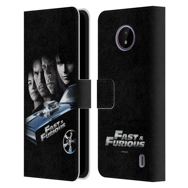 Fast & Furious Franchise Key Art 2009 Movie Leather Book Wallet Case Cover For Nokia C10 / C20