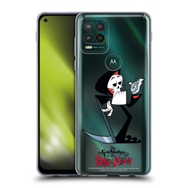 The Grim Adventures of Billy & Mandy Graphics Grim Soft Gel Case for Motorola Moto G Stylus 5G 2021