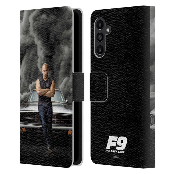 Fast & Furious Franchise Key Art F9 The Fast Saga Dom Leather Book Wallet Case Cover For Samsung Galaxy A13 5G (2021)