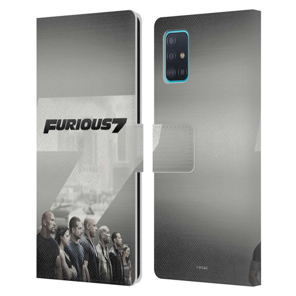 Fast & Furious Franchise Key Art Furious 7 Leather Book Wallet Case Cover For Samsung Galaxy A51 (2019)