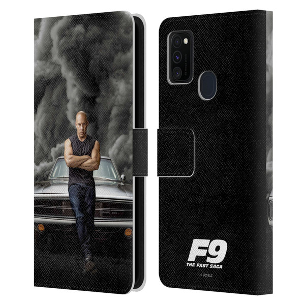 Fast & Furious Franchise Key Art F9 The Fast Saga Dom Leather Book Wallet Case Cover For Samsung Galaxy M30s (2019)/M21 (2020)
