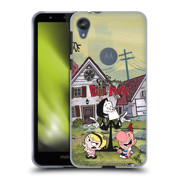 The Grim Adventures of Billy & Mandy Graphics Poster Soft Gel Case for Motorola Moto E6