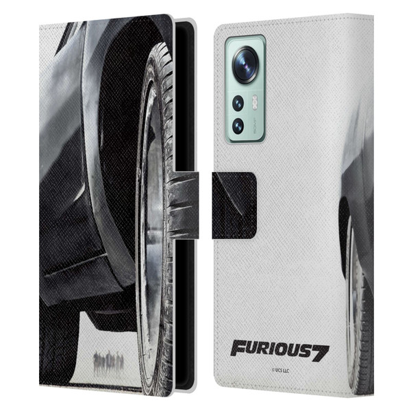 Fast & Furious Franchise Key Art Furious Tire Leather Book Wallet Case Cover For Xiaomi 12
