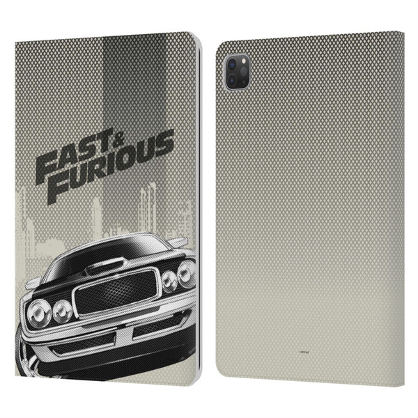Fast & Furious Franchise Logo Art Halftone Car Leather Book Wallet Case Cover For Apple iPad Pro 11 2020 / 2021 / 2022