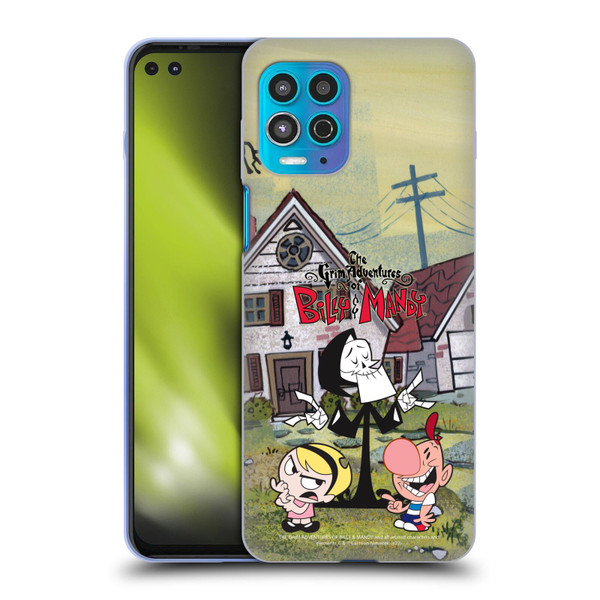 The Grim Adventures of Billy & Mandy Graphics Poster Soft Gel Case for Motorola Moto G100