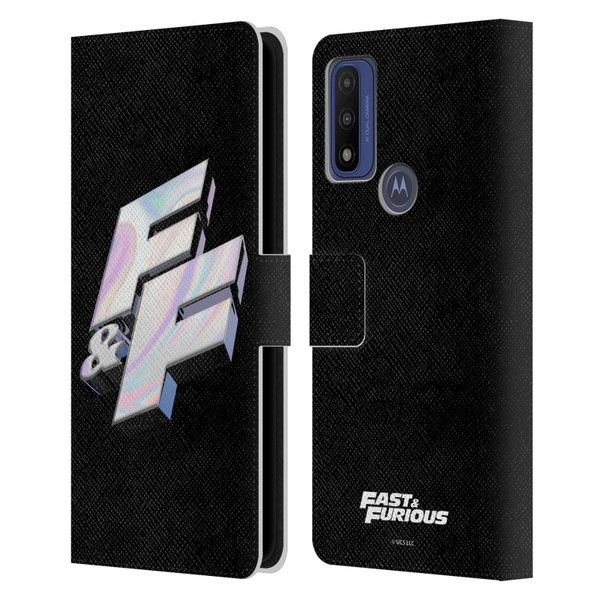 Fast & Furious Franchise Logo Art F&F 3D Leather Book Wallet Case Cover For Motorola G Pure