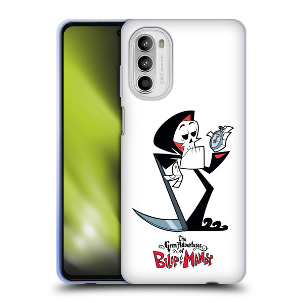 The Grim Adventures of Billy & Mandy Graphics Grim Soft Gel Case for Motorola Moto G52