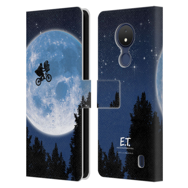 E.T. Graphics Poster Leather Book Wallet Case Cover For Nokia C21