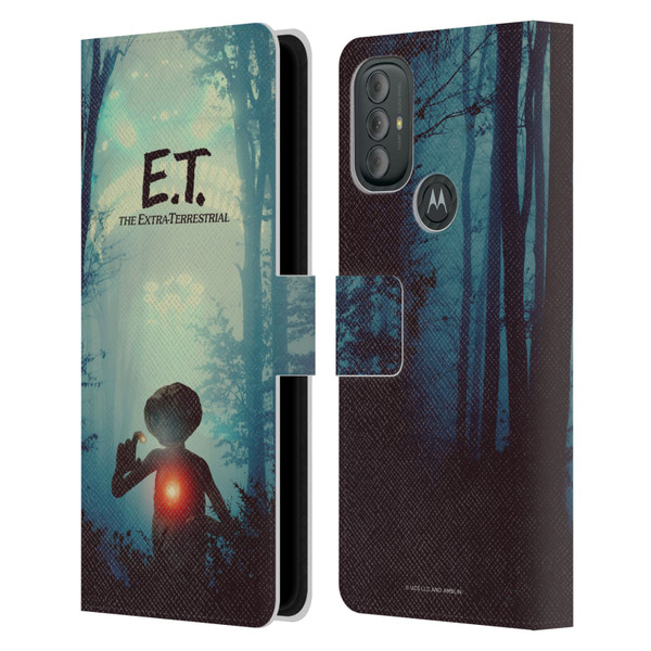 E.T. Graphics Forest Leather Book Wallet Case Cover For Motorola Moto G10 / Moto G20 / Moto G30