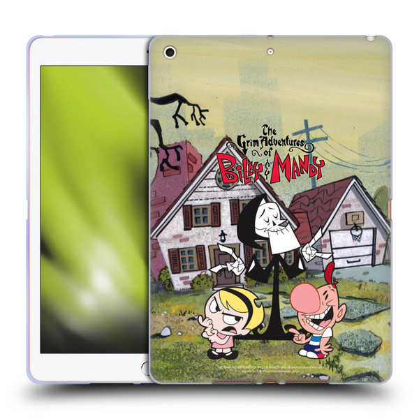 The Grim Adventures of Billy & Mandy Graphics Poster Soft Gel Case for Apple iPad 10.2 2019/2020/2021