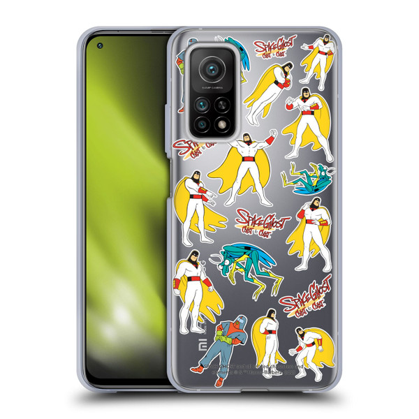 Space Ghost Coast to Coast Graphics Icons Soft Gel Case for Xiaomi Mi 10T 5G