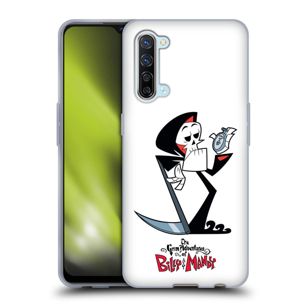 The Grim Adventures of Billy & Mandy Graphics Grim Soft Gel Case for OPPO Find X2 Lite 5G
