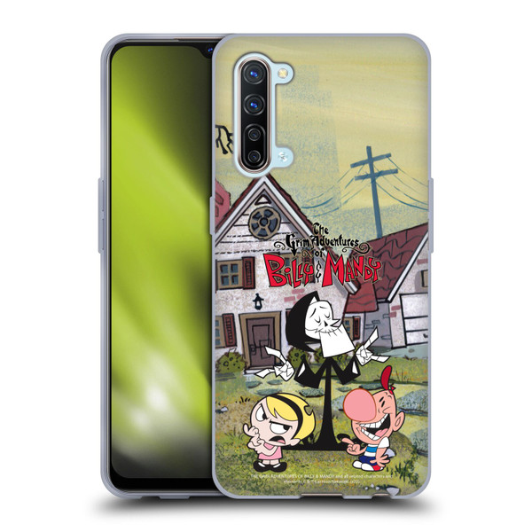 The Grim Adventures of Billy & Mandy Graphics Poster Soft Gel Case for OPPO Find X2 Lite 5G