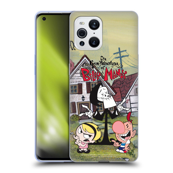 The Grim Adventures of Billy & Mandy Graphics Poster Soft Gel Case for OPPO Find X3 / Pro