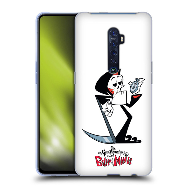The Grim Adventures of Billy & Mandy Graphics Grim Soft Gel Case for OPPO Reno 2