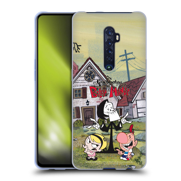 The Grim Adventures of Billy & Mandy Graphics Poster Soft Gel Case for OPPO Reno 2