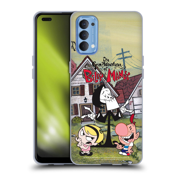 The Grim Adventures of Billy & Mandy Graphics Poster Soft Gel Case for OPPO Reno 4 5G