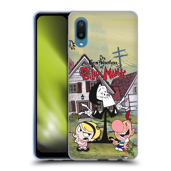 The Grim Adventures of Billy & Mandy Graphics Poster Soft Gel Case for Samsung Galaxy A02/M02 (2021)