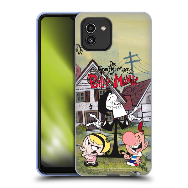 The Grim Adventures of Billy & Mandy Graphics Poster Soft Gel Case for Samsung Galaxy A03 (2021)