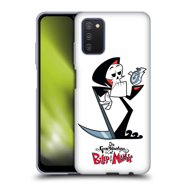 The Grim Adventures of Billy & Mandy Graphics Grim Soft Gel Case for Samsung Galaxy A03s (2021)