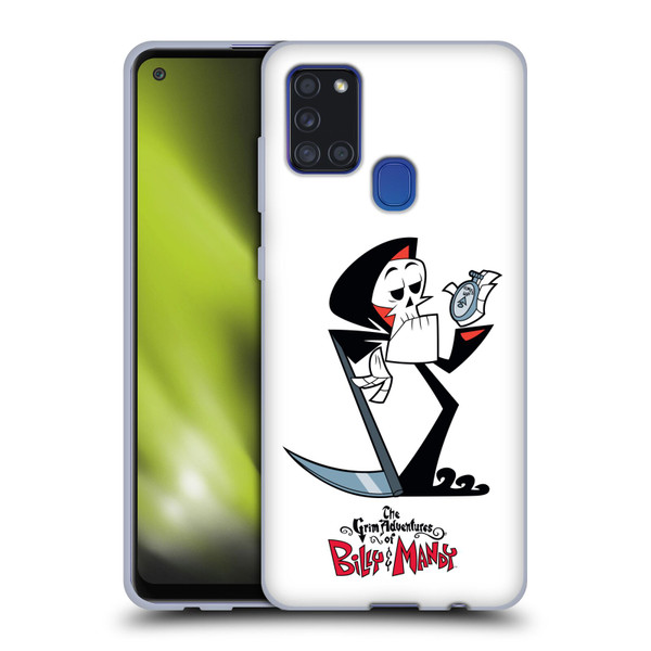The Grim Adventures of Billy & Mandy Graphics Grim Soft Gel Case for Samsung Galaxy A21s (2020)