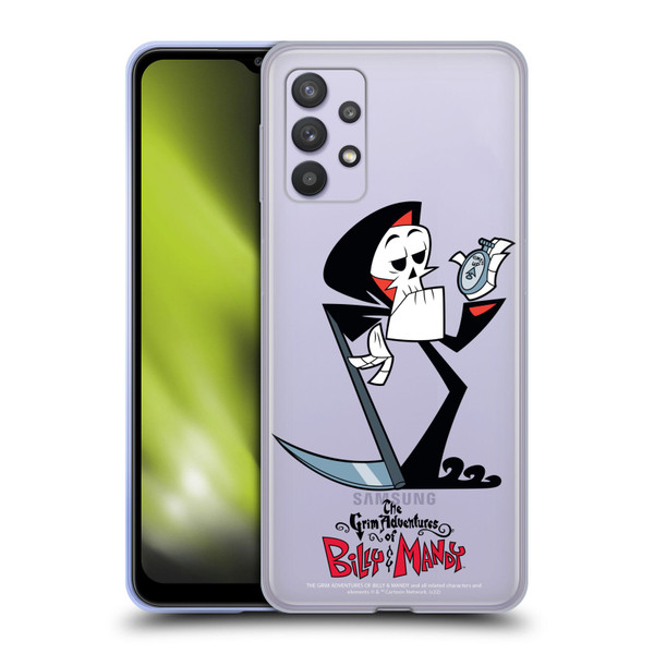 The Grim Adventures of Billy & Mandy Graphics Grim Soft Gel Case for Samsung Galaxy A32 5G / M32 5G (2021)