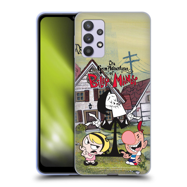 The Grim Adventures of Billy & Mandy Graphics Poster Soft Gel Case for Samsung Galaxy A32 5G / M32 5G (2021)