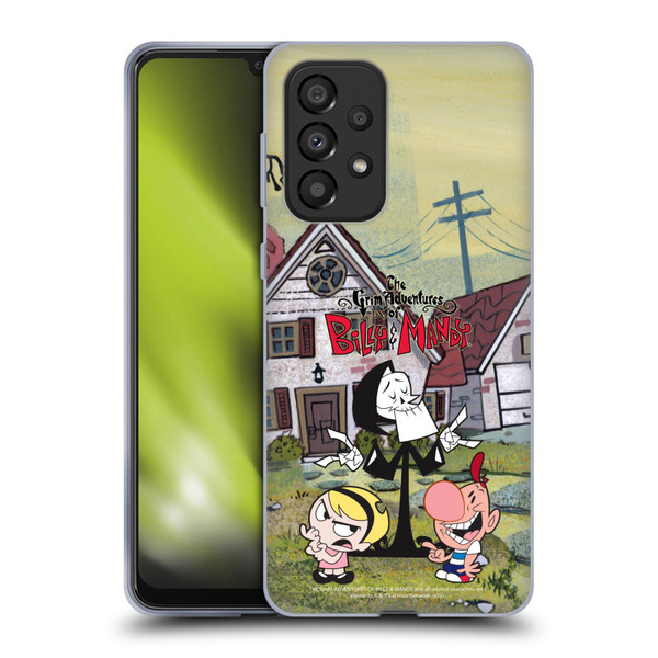 The Grim Adventures of Billy & Mandy Graphics Poster Soft Gel Case for Samsung Galaxy A33 5G (2022)