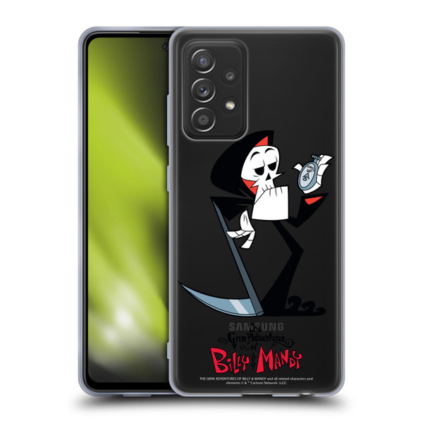 The Grim Adventures of Billy & Mandy Graphics Grim Soft Gel Case for Samsung Galaxy A52 / A52s / 5G (2021)