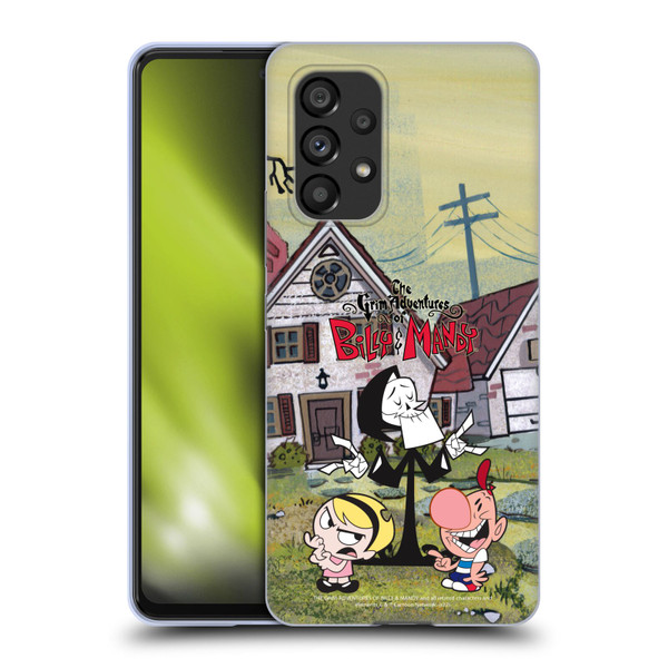 The Grim Adventures of Billy & Mandy Graphics Poster Soft Gel Case for Samsung Galaxy A53 5G (2022)