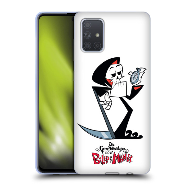 The Grim Adventures of Billy & Mandy Graphics Grim Soft Gel Case for Samsung Galaxy A71 (2019)