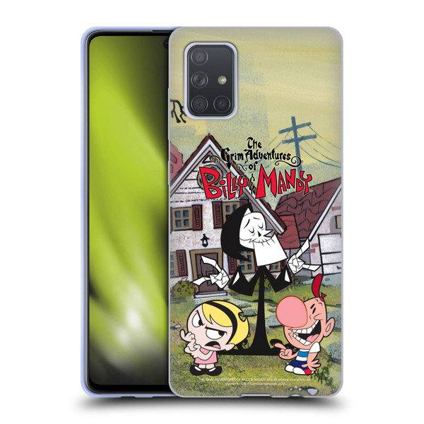 The Grim Adventures of Billy & Mandy Graphics Poster Soft Gel Case for Samsung Galaxy A71 (2019)