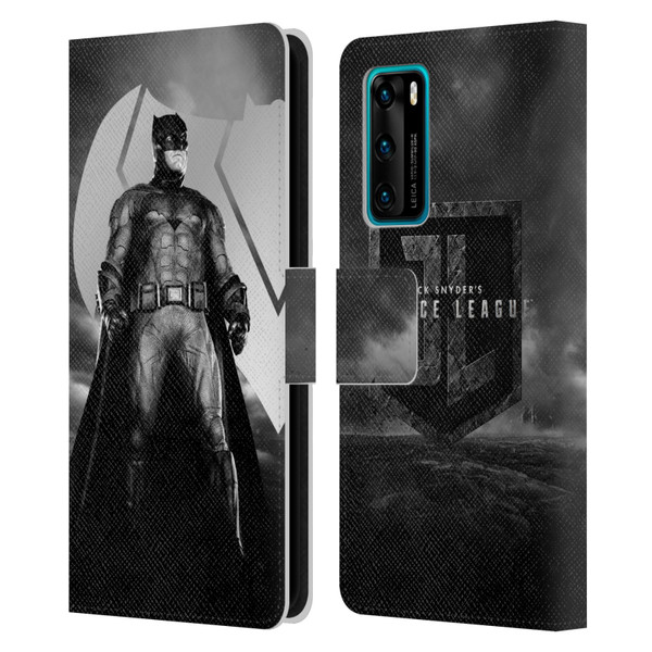 Zack Snyder's Justice League Snyder Cut Character Art Batman Leather Book Wallet Case Cover For Huawei P40 5G