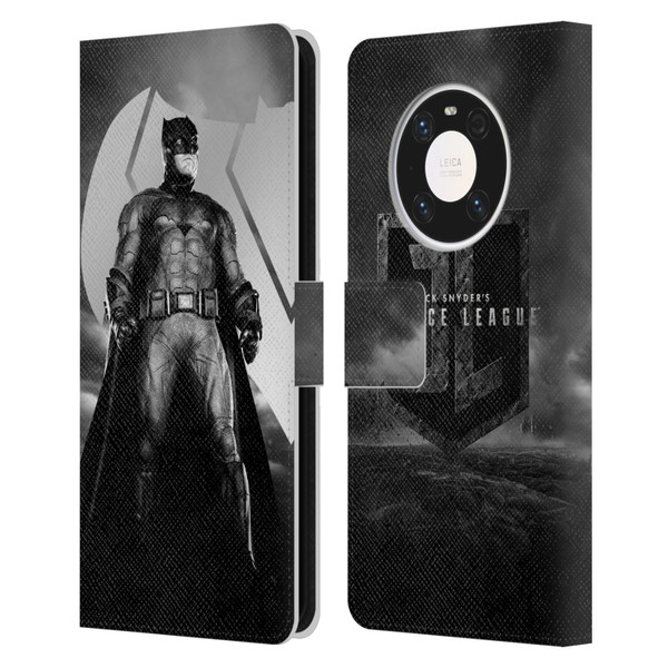 Zack Snyder's Justice League Snyder Cut Character Art Batman Leather Book Wallet Case Cover For Huawei Mate 40 Pro 5G