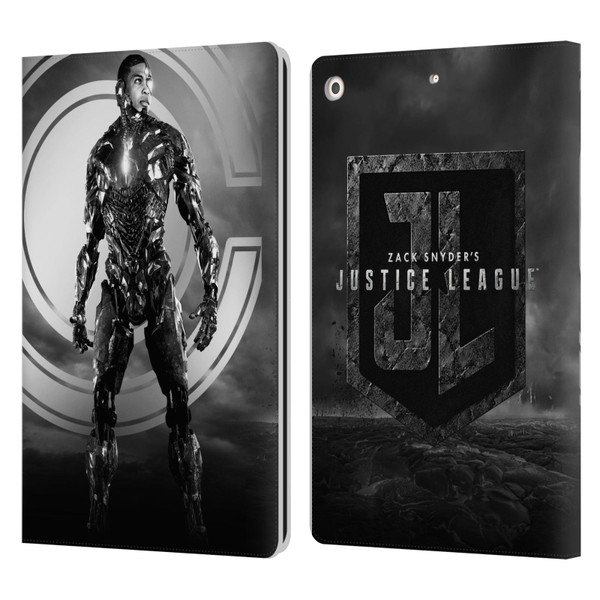 Zack Snyder's Justice League Snyder Cut Character Art Cyborg Leather Book Wallet Case Cover For Apple iPad 10.2 2019/2020/2021