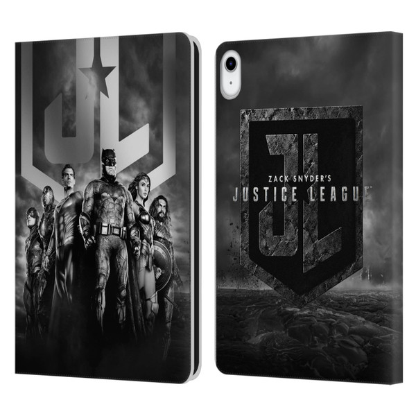 Zack Snyder's Justice League Snyder Cut Character Art Group Logo Leather Book Wallet Case Cover For Apple iPad 10.9 (2022)