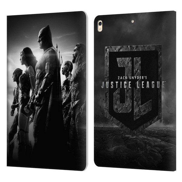 Zack Snyder's Justice League Snyder Cut Character Art Group Leather Book Wallet Case Cover For Apple iPad Pro 10.5 (2017)
