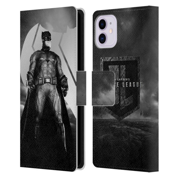 Zack Snyder's Justice League Snyder Cut Character Art Batman Leather Book Wallet Case Cover For Apple iPhone 11