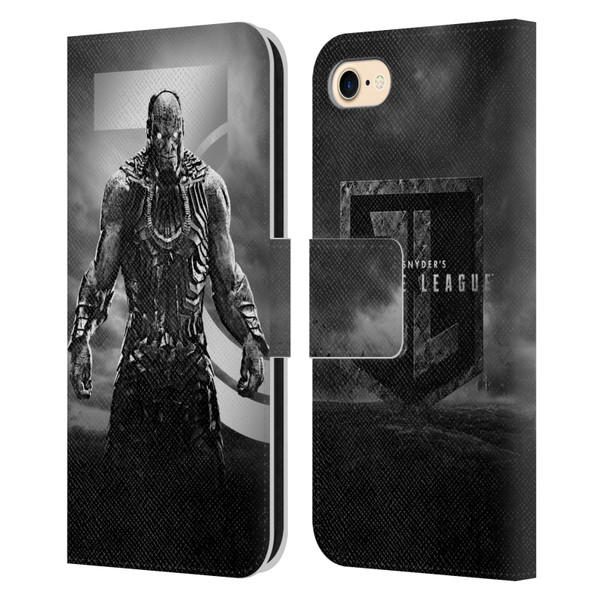Zack Snyder's Justice League Snyder Cut Character Art Darkseid Leather Book Wallet Case Cover For Apple iPhone 7 / 8 / SE 2020 & 2022