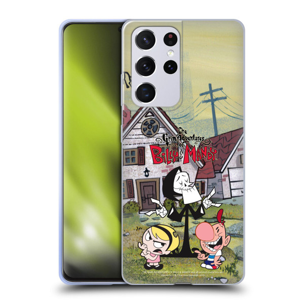 The Grim Adventures of Billy & Mandy Graphics Poster Soft Gel Case for Samsung Galaxy S21 Ultra 5G
