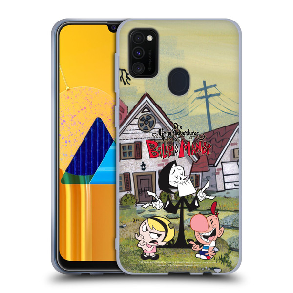 The Grim Adventures of Billy & Mandy Graphics Poster Soft Gel Case for Samsung Galaxy M30s (2019)/M21 (2020)