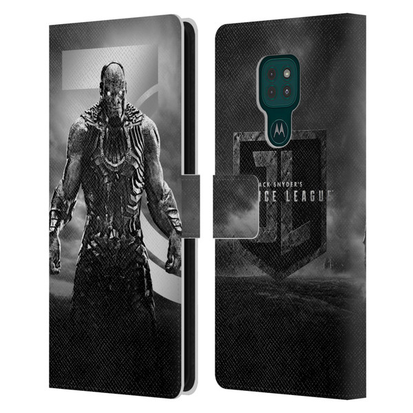 Zack Snyder's Justice League Snyder Cut Character Art Darkseid Leather Book Wallet Case Cover For Motorola Moto G9 Play